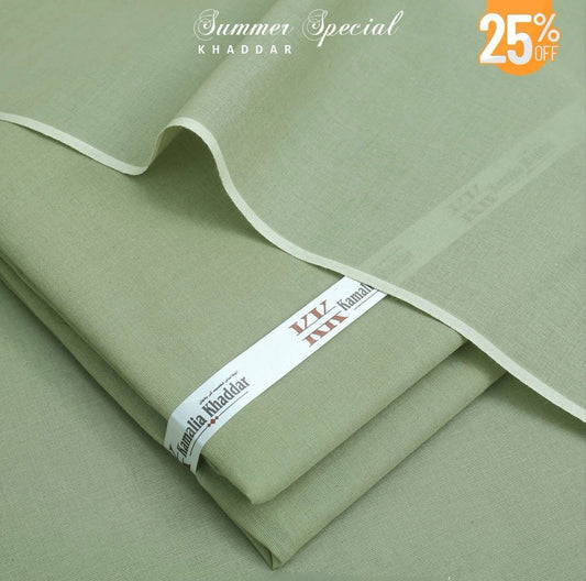 Special Kamalia Khaddar Summer Collection (Pista)